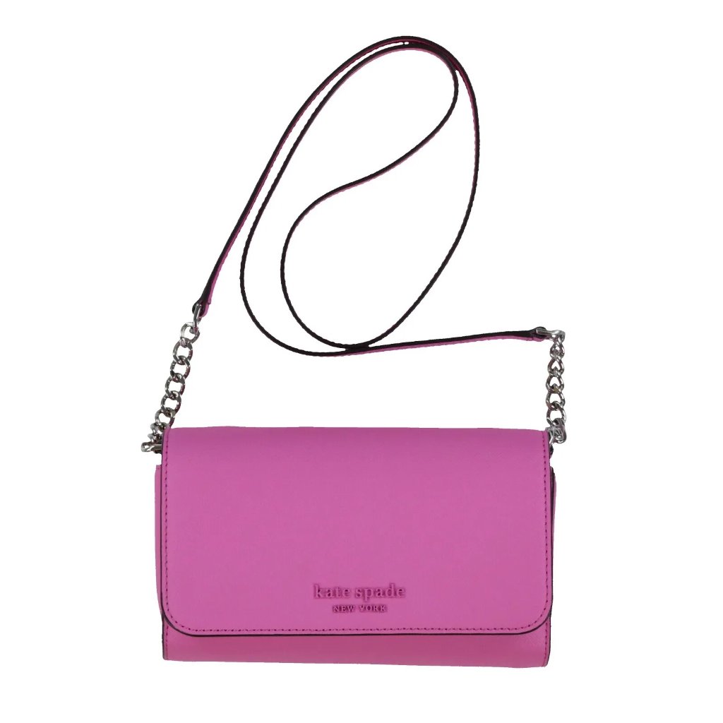 Kate Spade New York Cameron Leather Crossbody Pink Purse